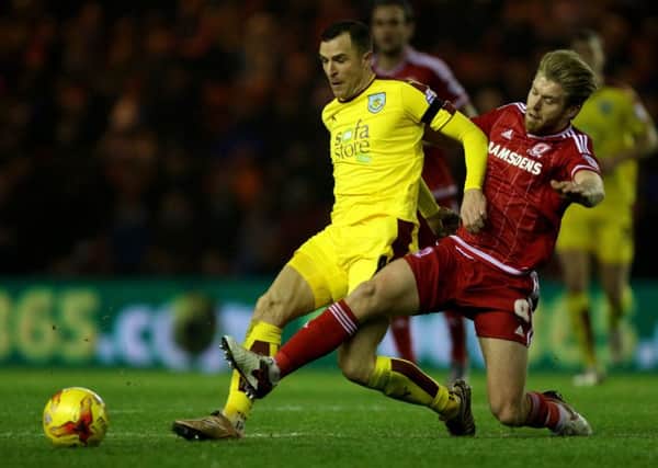 Dean Marney in action at Middlesbrough on Tuesday night
