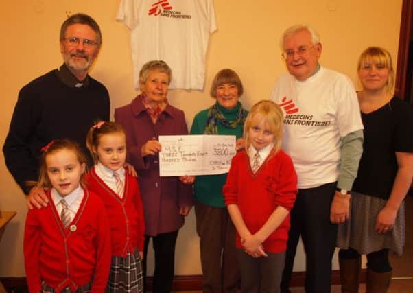 Caring youngsters help international charity
