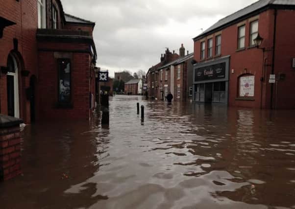 Flooding in Croston
