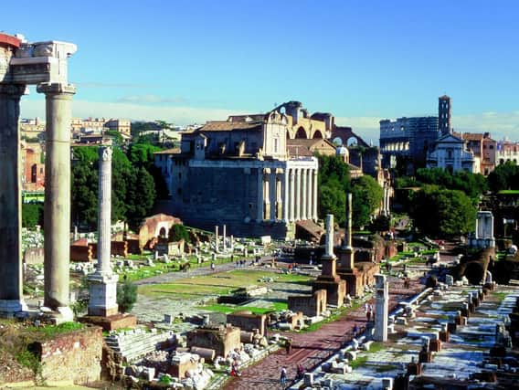Roman Forum.  Copyright Fototeca ENIT