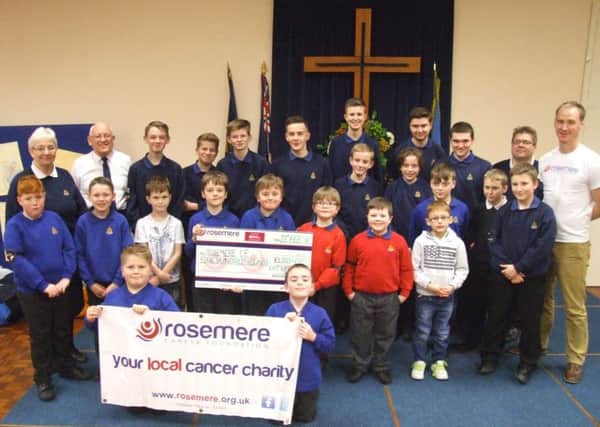 Boys Brigade Rosemere fund-raiser