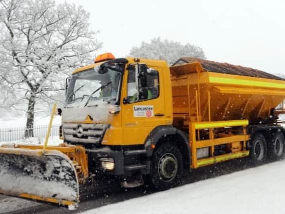 Lancashire's roads will be gritted ahead of more icy weather