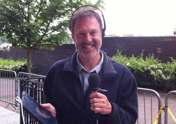 BBC Radio Lancashire journalist Steve Becker