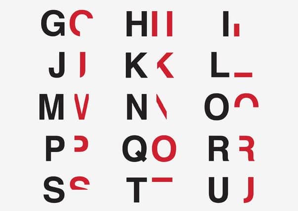 Font designed by Daniel Britton that recreates the feeling of reading in someone with dyslexia