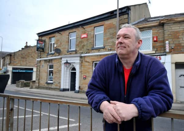 Photo Neil Cross
Lee Bailey, landlord at the Flying Dutchman pub which was flooded on Boxing Day and is reopening on Friday