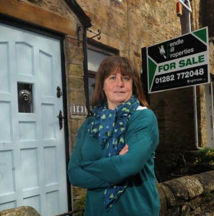Deborah Catania from Sabden, near Clitheroe, has to sell her house because the village bus service is being axed.