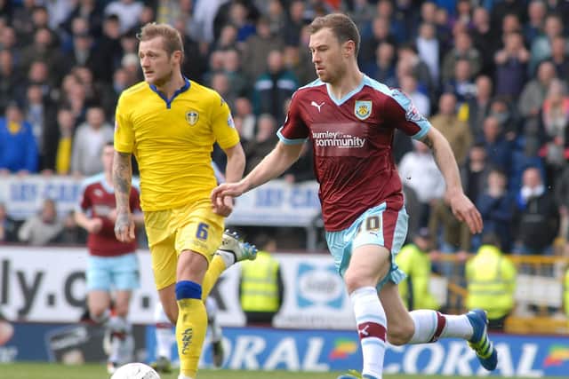 Ashley Barnes missed a glorious chance to seal the game for the Clarets