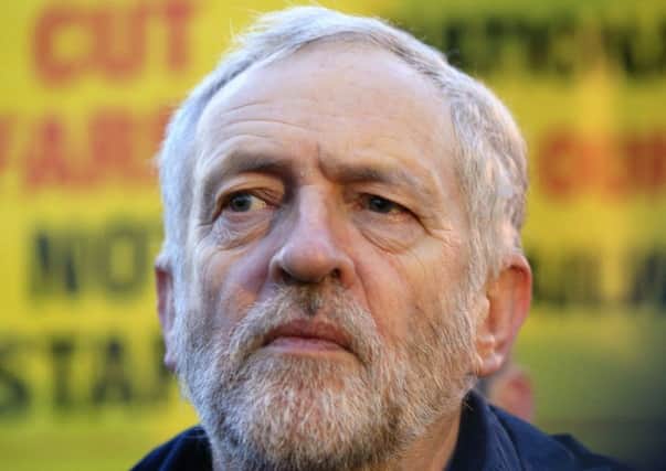 Labour Party leader Jeremy Corbyn attends a fares protest at King's Cross Station, London, as the Government was accused of profiting from commuters as the annual hike in rail fares hits people returning to work. PRESS ASSOCIATION Photo. Picture date: Monday January 4, 2016. Train fares in Britain rose by an average of 1.1% on Saturday, despite Network Rail figures showing more than one in 10 trains (10.7%) arrived at their final destination at least five minutes late in the past 12 months. See PA story RAIL Fares. Photo credit should read: Jonathan Brady/PA Wire