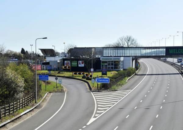 Newport Pagnell services on the M1
