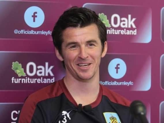 Joey Barton is unveiled to the media after signing in August