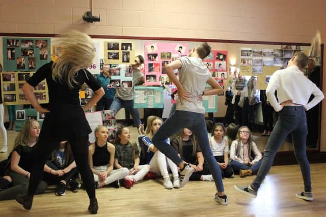 Street dancers show off their latest moves