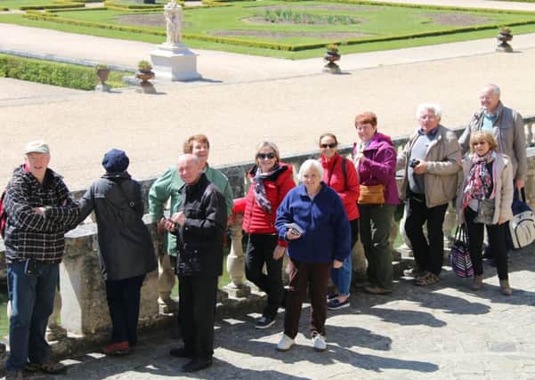 FRENCH FRIENDS: Members of Burnley Twinning Association in France