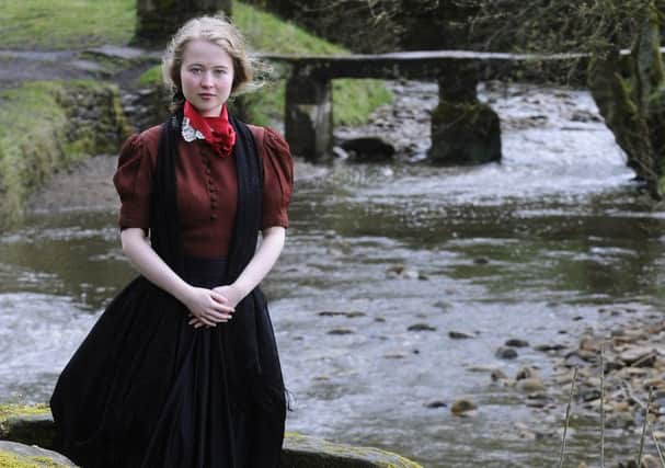 A series of BrontÃ« inspired events will be taking place at Wycoller Country Park to mark Charlotte BrontÃ«'s bicentenary.  Pictured is Anna Stephenson as Charlotte.