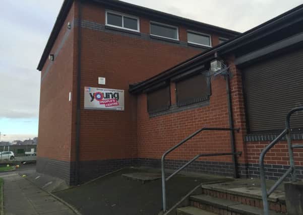 Under threat: Stoops and Hargher Clough Young Peoples Centre