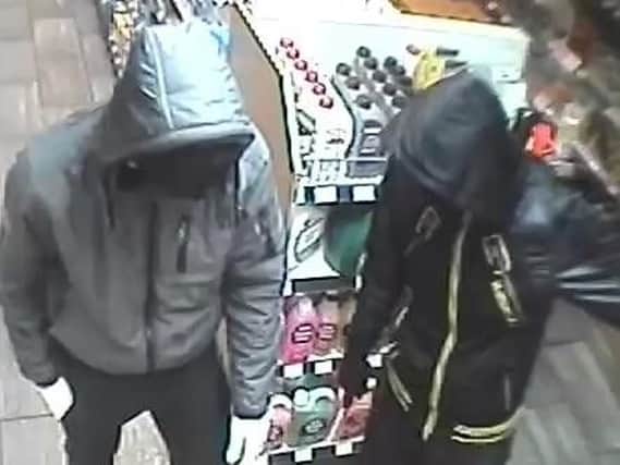 Police want to speak with these two men.