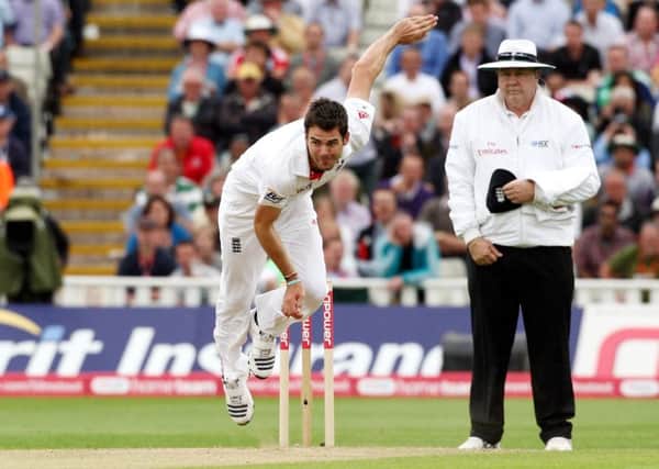 Number one: Jimmy Anderson