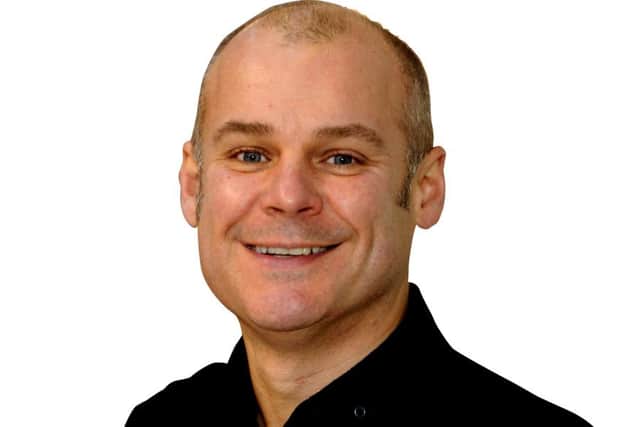 BBC TV's Match of the Day commentator Steve Wilson