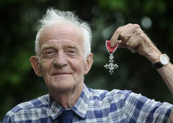 Local historian Ken Spencer is awarded the MBE at Burnley Library