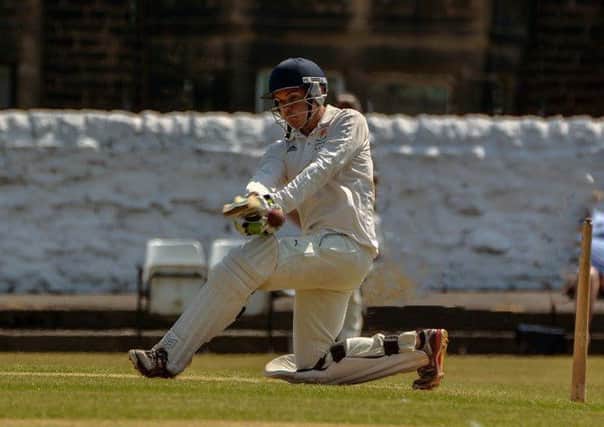 Opener Jon Finch was 21 not out  before rain halted play against Enfield