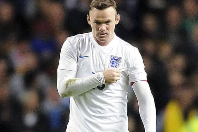 England captain Wayne Rooney.