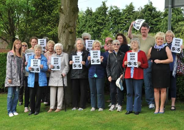 Photo Neil Cross
Sabden sheltered accommodation residents are devastated that their only bus service to the village has been axed