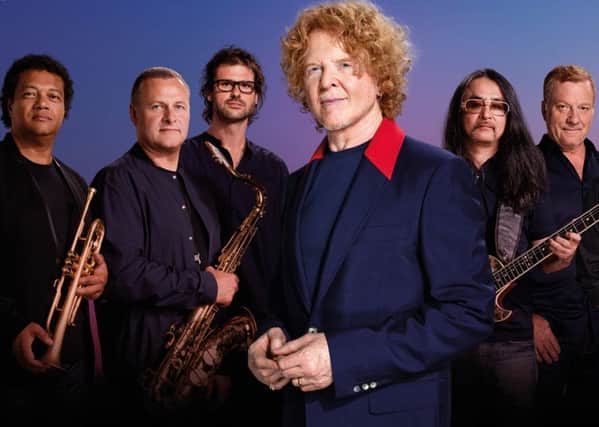 Simply Red who were due to headline the now cancelled Summer Days Festival. (s)