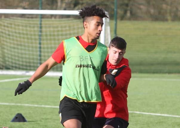 Joseph Kouadio (17) who has trained on the Burnley FC Shadow Squad programme, which is a full-time Level 3 course at Nelson and Colne College, has won a place at the Nike Academy (s)