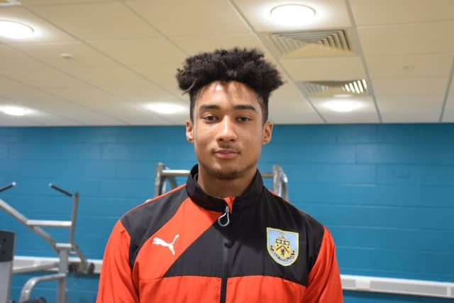 Joseph Kouadio (17) who has trained on the Burnley FC Shadow Squad programme, which is a full-time Level 3 course at Nelson and Colne College, has won a place at the Nike Academy (s)