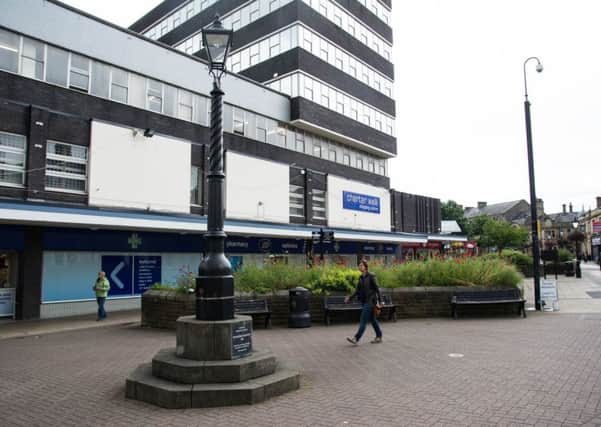 Going: The "gormless" lamppost in Burnley town centre