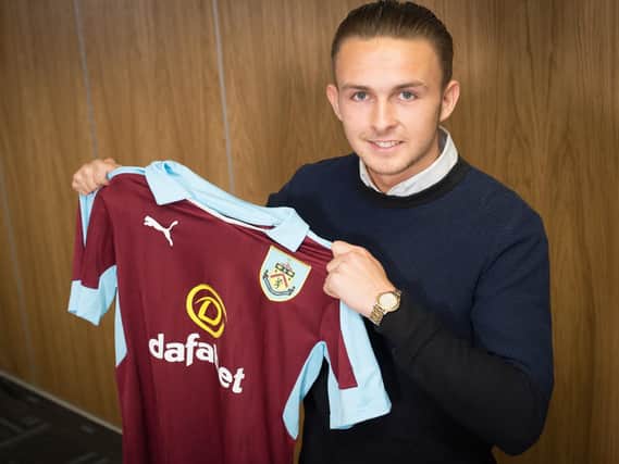 Jamie Thomas is the first new signing for the development squad. Credit: Burnley Football Club/Andy Ford