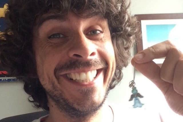 Andy Day of CBeebies fame with his Jet Set Angel (s)