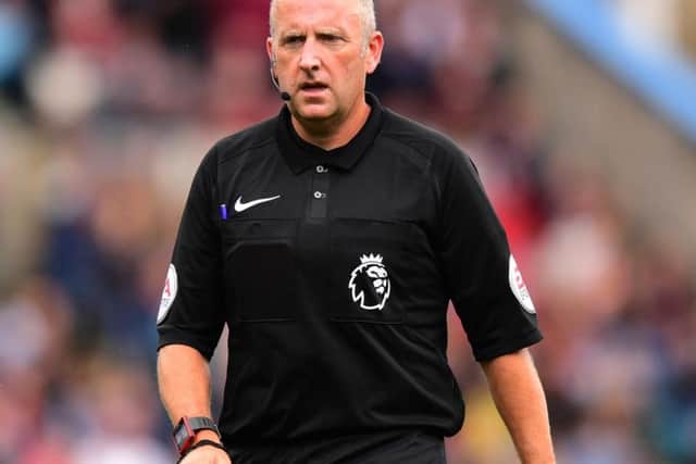 Referee Jonathan Moss denied the Clarets a penalty after Keane was pulled back in the box