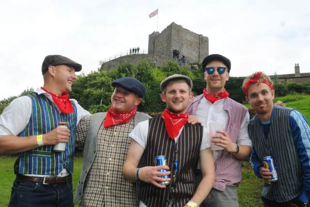 Music lovers at the third annual Beats Cancer one-day dance music festival, raising money for Cancer Research UK, held in the grounds of Clitheroe Castle.