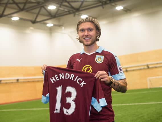 The midfielder will wear number 13 at Turf Moor. Photo: Burnley FC / Andy Ford