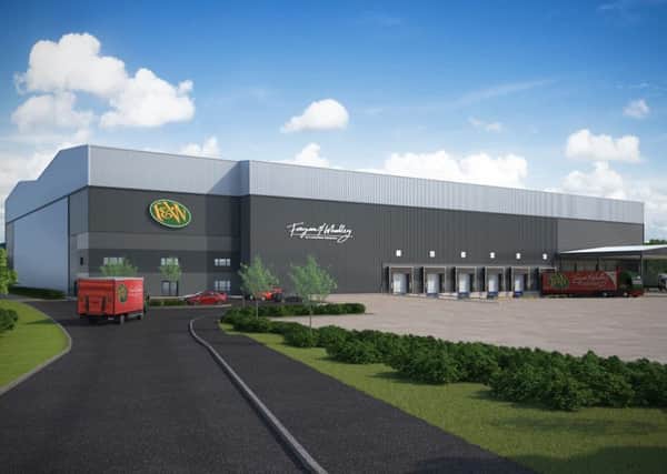 How the new Fagan & Whalley distribution hub will look