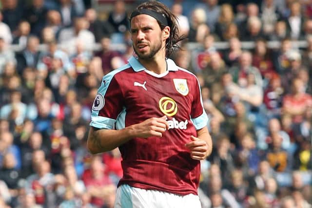 Burnley's George Boyd

Photographer Rich Linley/CameraSport

Football - The Premier League - Burnley v Liverpool - Saturday 20 August 2016 - Turf Moor - Burnley

World Copyright Â© 2016 CameraSport. All rights reserved. 43 Linden Ave. Countesthorpe. Leicester. England. LE8 5PG - Tel: +44 (0) 116 277 4147 - admin@camerasport.com - www.camerasport.com