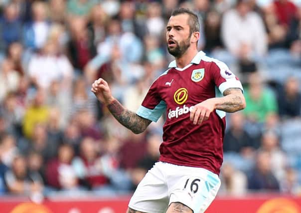Burnley's Steven Defour

Photographer Rich Linley/CameraSport

The Premier League - Burnley v Hull City - Saturday 10th September 2016 - Turf Moor

World Copyright Â© 2016 CameraSport. All rights reserved. 43 Linden Ave. Countesthorpe. Leicester. England. LE8 5PG - Tel: +44 (0) 116 277 4147 - admin@camerasport.com - www.camerasport.com