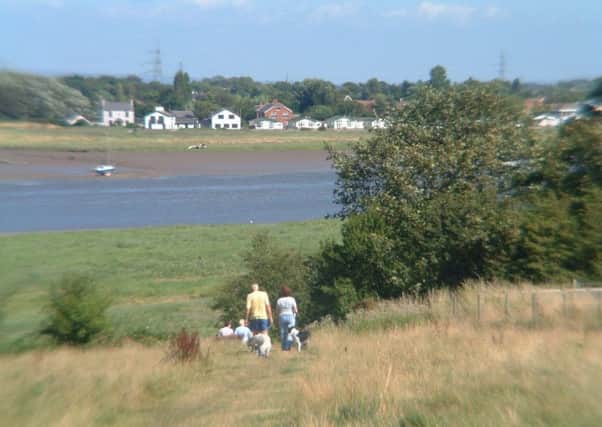 Wyre Estuary Country Park in Stanah is a popular destination for dog walkers and children