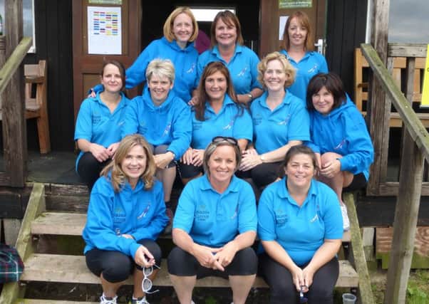 Some of the Gamebird Team, top left to right, Nicola Craddock. Helen Dakin, Jill Lloyd; middle row, left to right, Sarah Whitwell, Lesley Wilson, Jackie Cross, Carolyn Doherty, Gill Armer;  front row, left to right, Elizabeth Thornber, Claire Thornber and Mair Stott. (s)