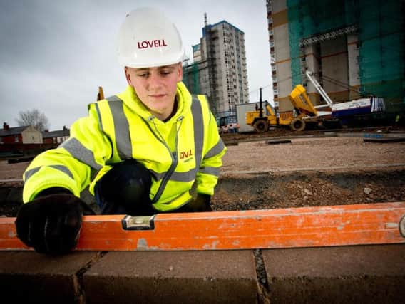 Calico apprentice, Lee Kirkham, is one of more than 3000 to find work or training with Calico.