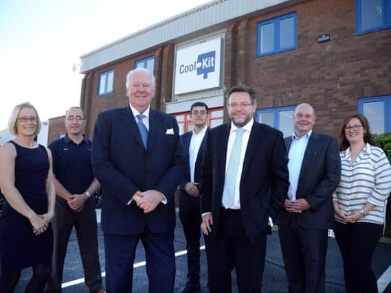 Lord Shuttleworth visited the CoolKit premises on September 20th.