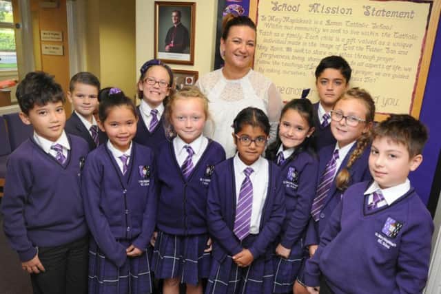 Warm welcome at popular primary school for new headteacher