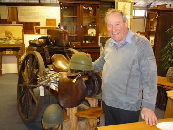 Allan Blackburn, owner of GB Antiques in Lancaster