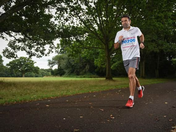 Former Southampton full-back, Francis Benali, will cover 100 miles a day.