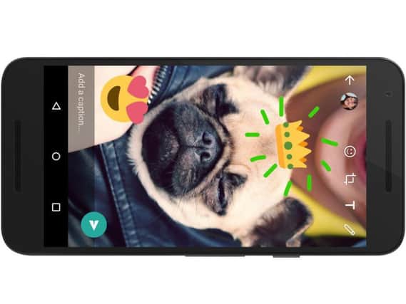 You will soon be able to doodle on your WhatsApp messages