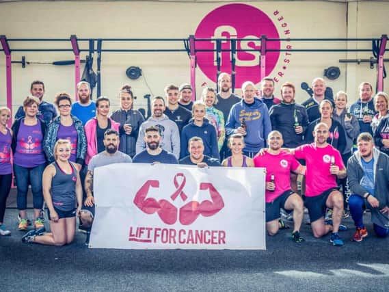 Many smiles were seen at the Battle of the Pennines at Lift for Cancer event.