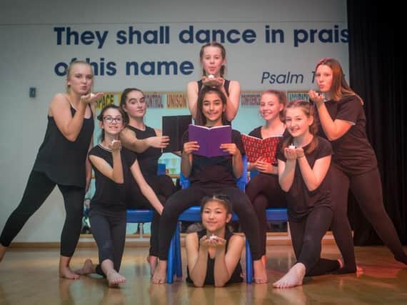 Dance and drama students stage a special showcase at the open night at Blessed Trinity RC College in Burnley