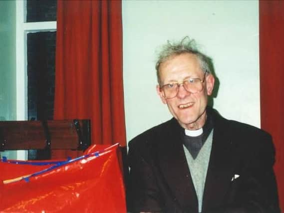 Father Tony Barrett died aged 80.