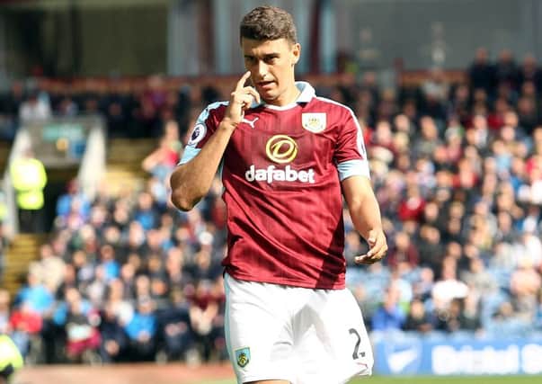 Burnley's Matthew Lowton

Photographer Rich Linley/CameraSport

Football - The Premier League - Burnley v Liverpool - Saturday 20 August 2016 - Turf Moor - Burnley

World Copyright Â© 2016 CameraSport. All rights reserved. 43 Linden Ave. Countesthorpe. Leicester. England. LE8 5PG - Tel: +44 (0) 116 277 4147 - admin@camerasport.com - www.camerasport.com