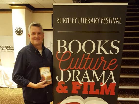 Best selling crime fiction author Neil White prepares to host An Evening With.. as part of the first Burnley Literary Festival.